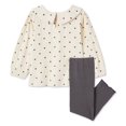thumbnail image 2 of Ensemble 2 pièces tissé George pour petites filles, 2 of 2