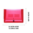 thumbnail image 2 of Classeur Tridimensionnel Coloré avec Élastique, 2 of 2