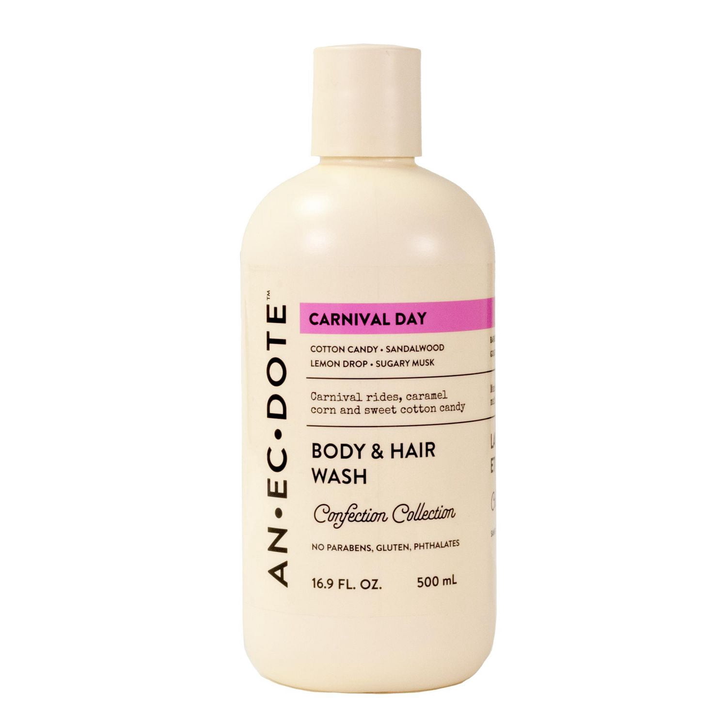 Anecdote Body and Hair Wash, Carnival Day, 16.9 FL OZ
