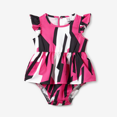 thumbnail image 2 of PatPat Family Matching Color Block Tee and Geometric Pattern Dress Sets, 2 of 6