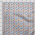thumbnail image 4 of oneOone Rayon White Fabric Asian Japanese Koi Fish Sewing Craft Projects Fabric Prints By Yard 56 Inch Wide, 4 of 4