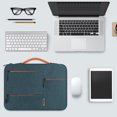 thumbnail image 5 of Baohd Laptop Bag Notebook Computer Cover Case Waterproof Laptop Carrying Bag Protector Sleeve, Navy Blue, 13 Inch, 5 of 5