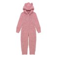 thumbnail image 1 of Solid Color Parent-Child Suit, Long Sleeve Family Pajamas Set, Round Neck Zipper Hoodie, 1 of 5