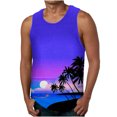 thumbnail image 1 of Cameland Débardeur de Sport pour Hommes, Décontracté, Mode, à Imprimé, Col Rond, Chandail Sans Manches, 1 of 7