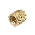 thumbnail image 5 of Unique Bargains Knurled Insert Nut M3 x 5mm L x 5mm OD Female Thread Brass Embedding Nut 120 Pack, 5 of 5