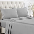 thumbnail image 1 of California Design Den Sheet Sets, Natural 100% Cotton Sheets, Soft Luxury 400 Thread Count Sateen Bedding Sheets Set, Deep Pocket Cooling Sheets, 1 of 8