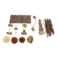 thumbnail image 1 of Small Pet Molar Toys, Hideout Bridge Teeth Grinding Chew String Hamster Toys Set  For  For Guinea Pig, 1 of 8