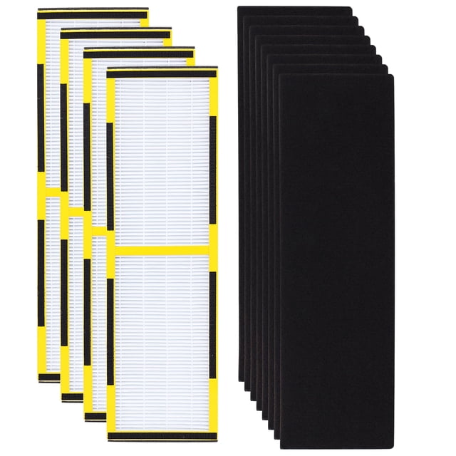 FLT4825 HEPA Replacement Filter B Compatible with Germ Guardian Purifier models AC4825 AC4300 AC4800 AC4900 AC4850, 4 Tr