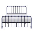 thumbnail image 1 of Topline Home Furnishings Lit en métal bleu, 1 of 3