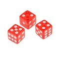 thumbnail image 4 of 100 x Translucent 16mm Six Sided Spot Dice RPG Dice Six Sided Games Red, 4 of 9