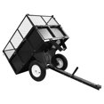 thumbnail image 5 of vidaXL Remorque Basculante pour Tondeuse à Gazon Charge 300 kg, 5 of 5