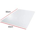 thumbnail image 2 of Desk Computer Carpet Chair .5mm Thick Protector Chairmat Clear 40x60cm, 2 of 8
