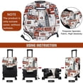 thumbnail image 5 of Luggage Cover Protector Travel Suitcase Covers Protective Skin for Carry On Baggage Fit 18-20 Inch Luggage, 5 of 5