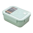 thumbnail image 1 of Jusqu'à 50 % de Rabais! TopLLC Boîte à Lunch pour Adultes, Boîte à Lunch Bento à 3 Compartiments de 1200 ml, Contenants à Lunch pour Adultes, Résistants au Froid et à la Chaleur, Étanches, Fournitures de Nettoyage pour Micro-Ondes, 1 of 6
