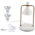 thumbnail image 1 of Lampe Chauffe-Bougie, Fonction de Minuterie Luminosité Réglable Lampes à Bougie Électriques pour Chambre, 1 of 8