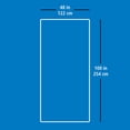 thumbnail image 3 of Mainstays Quilted Table Pad 48x100, White, 3 of 5