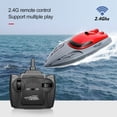 thumbnail image 3 of Arealer 806 2.4G RC Boat Remote Control Boat 20KM/h Waterproof Toy High Speed RC Boat Racing Boat Gift for Kids, 3 of 7