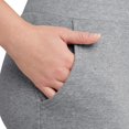 thumbnail image 5 of Hanes Womens EcoSmart Fleece Joggers, 2XL, Light Steel, 5 of 5