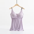 thumbnail image 2 of DPTALR Grossesse Débardeur de Grossesse Sans Manches à Col Rond Allaitement Haut d'Allaitement Uni Camisole Débardeur, 2 of 3