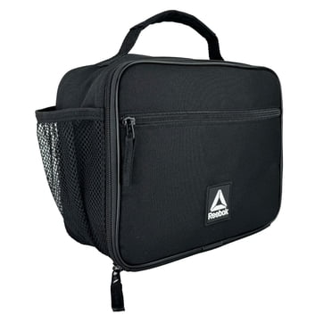 Reebok Unisex Banks Lunch Bag, Black