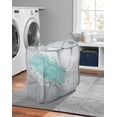 thumbnail image 1 of Mainstays Dual Pop-Up Mesh Hamper - Gray, 1 of 2