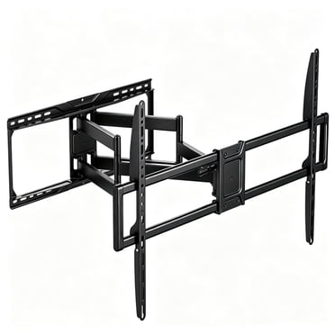 Large Full Motion TV Wall Mount for 50-105 inch TVs up to 165lbs, TV Mount Articulating Arms with Swivel/Tilting/Leveling, Max VESA 900x600mm, Fit 16"/17.7"/23.6" Solid Wall & Double Studs