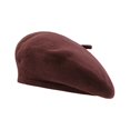 thumbnail image 3 of Lady Beret Autumn Winter Lightweight Breathable Fashion Solid Color Bonnet, 3 of 3