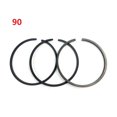 thumbnail image 1 of 3 Pcs Air Compressor Piston Ring Pneumatic parts for 90mm Cylinder, 1 of 7