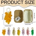 thumbnail image 3 of Crystal Grape Soap 2 Lemon, Grape Soap On A Rope Handmade Grapes Cluster Shaped Soaps & Body Grapes Bunch Soaps For Shower Hanging For Kitchens Or Bathrooms DIY Home Decor，Air Freshening, 3 of 6