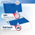 thumbnail image 3 of Rio Beach Wave 1-Position Beach Folding Sand Chair, Ocean Stripes, 3 of 3