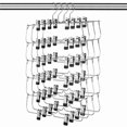 thumbnail image 1 of YOPTOP 6 Tier Metal Pant & Skirt Hanger  4 Pack,4, 1 of 9