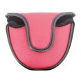 thumbnail image 1 of ziyahi Housse de Tête de Club de Golf Portable Réutilisable Élégante Remplacement Couleur Unie Accessoires Cadeau d'Anniversaire Blanc Rouge, 1 of 6
