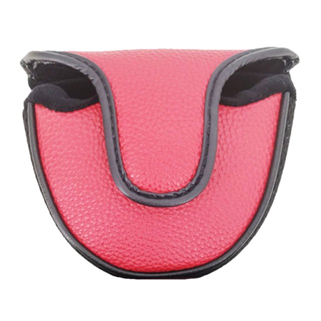 ziyahi Housse de Tête de Club de Golf Portable Réutilisable Élégante Remplacement Couleur Unie Accessoires Cadeau d'Anniversaire Blanc Rouge