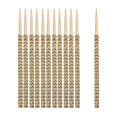 thumbnail image 1 of GUOOL Wooden Candy Sticks 6 inch Food Picks for Buffet Candy Making gold, 1 of 9