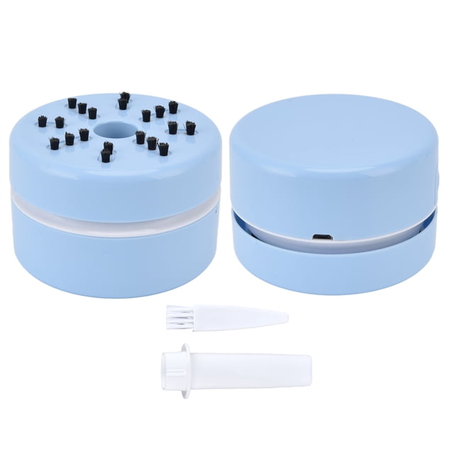 Desktop Dust Collector, Mini Desk Vacuum Suck Up Tiny Items Crumbs Flakes Catcher For Drawer Countertop Office