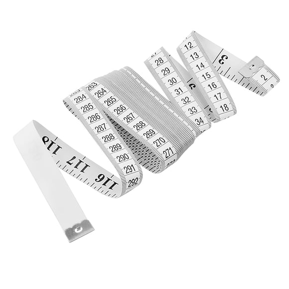 Cloth Measuring Tape for Body Measurements Diy Tailors Clothing Measuring Tape Inch Cloth Ruler Soft Tape 120 Inch/300Cm Soft Measuring Tape for Body Measurements