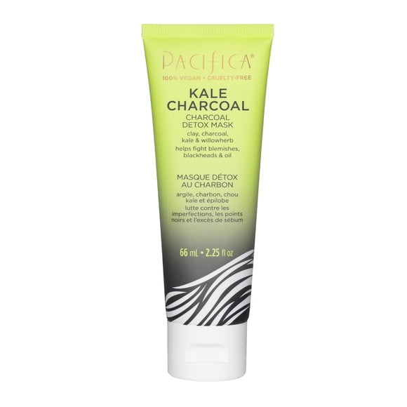 Pacifica Super Green Detox Kale & Charcoal Detox Facial Mask (Kale Charcoal Ultimate Detox Face Mask)