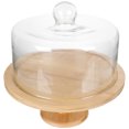 thumbnail image 3 of 1Set Cake Stand With Glass Lid For Elegant Dessert Display 27X20Cm, 3 of 9