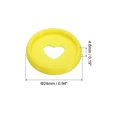 thumbnail image 2 of Unique Bargains Plastic Binding Discs, Yellow, 22 Count, 2 of 6