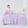 thumbnail image 4 of All-Season Double Bed Quilt 60x79 Inches, Soft Polyester Summer Cooler Quilt with Brushed Fiber, Machine Washable, Multiple Colors, 4 of 9