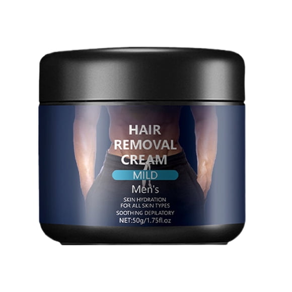 Makeup|Bradem Hair Removal April Deals No Hair Crew /Private At Home Hair Removal For Men Soothing Depilatory For Unwanted Coarse Male Body Hair, 1 bottle of hair removal cream