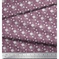 thumbnail image 3 of Soimoi Tissu Poly Georgette Hexagonal Imprimé Tissu au Mètre 42 Pouces de Large, 3 of 3