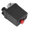 thumbnail image 2 of Air Compressor Switch, Heavy Duty 240V 16A Four Port Air Compressor Pressure Switch Control 90PSI -120PSI Pressure, Air Compressor Replacement Parts, 2 of 8