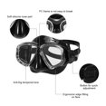 thumbnail image 2 of Graflsoa Lixada Anti-Fog Diving Mask for Adults with Adjustable Strap and Tempered Glass Lens, Perfect Fit for Underwater Exploration, Model AM308., 2 of 6