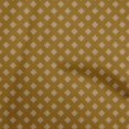 thumbnail image 1 of oneOone Rayon Gamboge Yellow Fabric Geometric Craft Projects Decor Fabric Printed By The Yard 56 Inch Wide, 1 of 5
