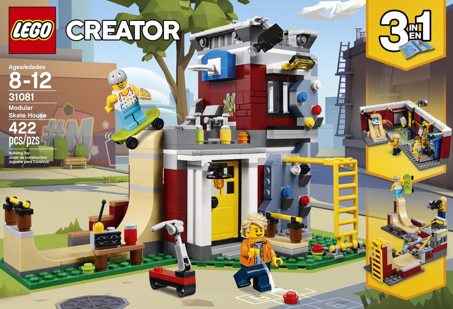 LEGO Creator - La cabane de skate modulable (31081)