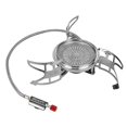 thumbnail image 1 of Bulin Réchaud de Camping Réchaud de Randonnée Réchaud à Gaz Portable avec Allumage Piézo. Batterie de Cuisine Pliable Légère 3800W Réchaud d'Extérieur avec Adaptateur pour Cartouche de Carburant, Ensemble de Brûleurs pour le Camping, la Randonnée et la Cuisson, 1 of 5
