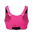 thumbnail image 3 of Women Zip Front Sports Bras High Impact Support Bra Wirefree Zipper Adjustable Post Surgery Bra, 3 of 8