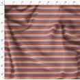 thumbnail image 4 of Soimoi Tissu en Poly Georgette à Rayures Horizontales, Tissu Imprimé au Mètre, 42 Pouces de Large, 4 of 5