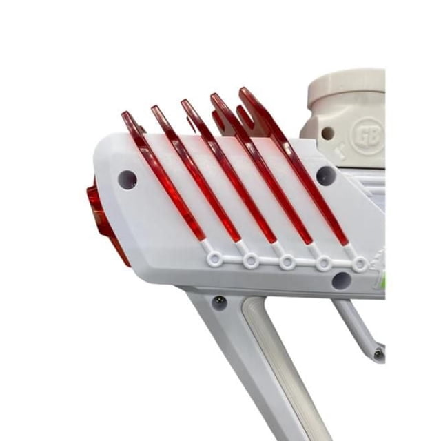 Gel Blaster Fin & Tip Accessoire de fixation de couleur rouge